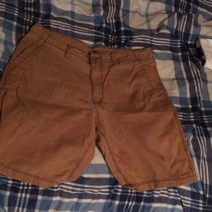 Khaki shorts, 34 waist